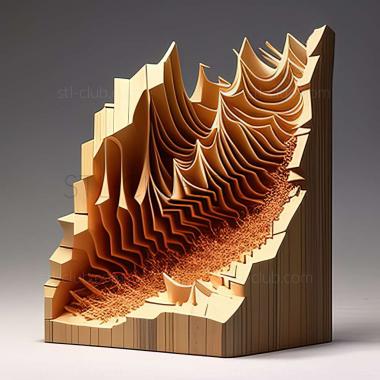 3D model Kengo Kuma (STL)